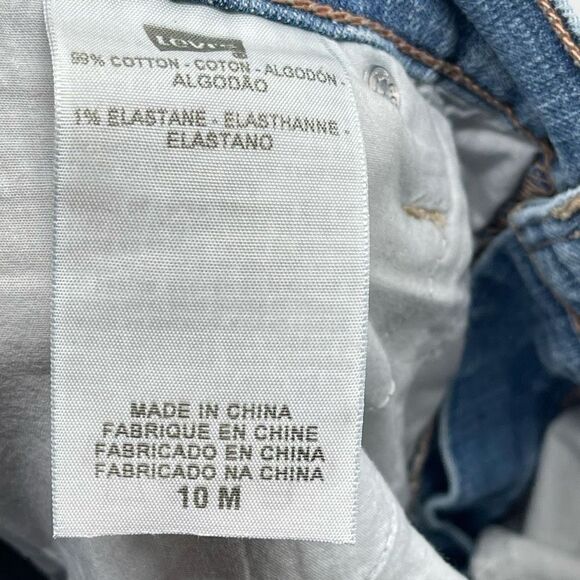 Levi's Womens Bootcut 512 Jeans Perfectly Slimming Medium Wash Size 10 Medium - Picture 4 of 10